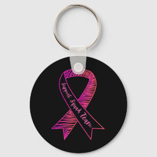 Chaveiro Cancer de Mama da Equipe de Suporte do Dia Mundial
