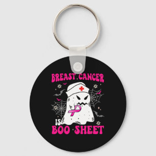 Chaveiro Cancer De Mama É Folha De Boo Manto Cor De Rosa Pa