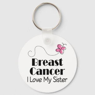 Chaveiro Cancer De Mama Eu Amo Minha Irmã