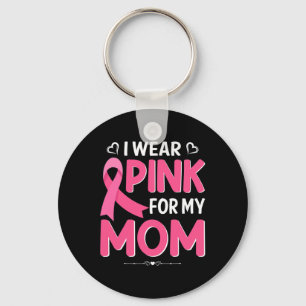 Chaveiro Cancer De Mama Eu Visto Camisa Rosa Para A Minha M