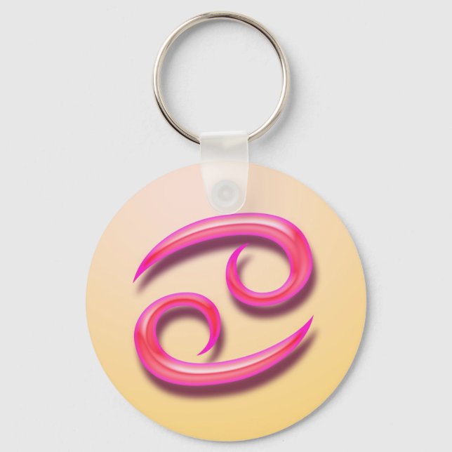 Chaveiro Cancer de sinal Zodiac (Frente)