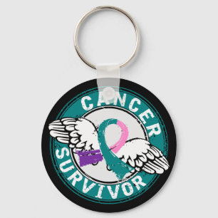 Chaveiro Cancer de tiróide do sobrevivente 14