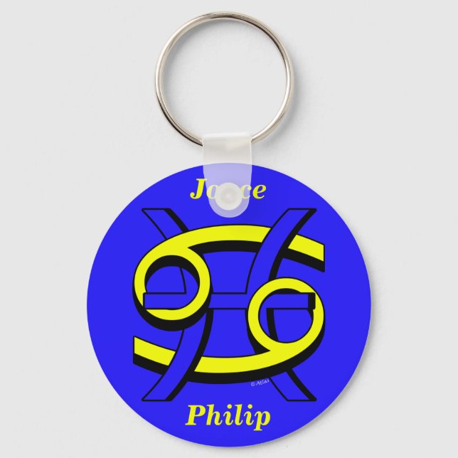 CHAVEIRO CANCER E PEIXES POR (Frente)