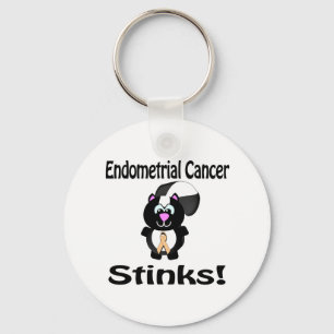 Chaveiro Cancer Endometrial Cheira a Design de Consciencial
