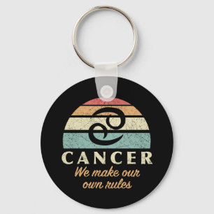 Chaveiro Cancer Engraçado Regras do Zodiac