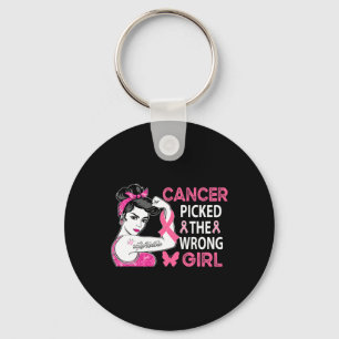 Chaveiro Cancer Escolheu O Cancer De Mama Errado Da Garota