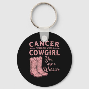 Chaveiro Cancer Mês Do Cancer Da Mama Escolheu O Cowgir Err