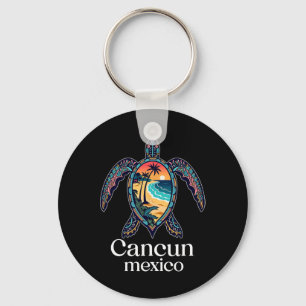 Chaveiro Cancun México Lembrança Família Correspondência Fé