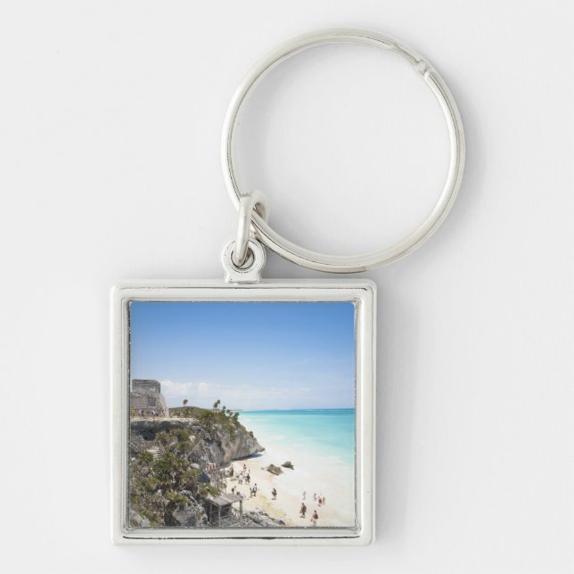 Chaveiro Cancun, Quintana Roo, México - Ruínas em uma colin (Frente)