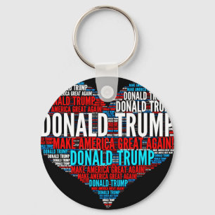 Chaveiro Candidato presidencial de Donald Trump 2016