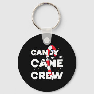 Chaveiro Candy Cane Creme Diversão De Natal Dançando Ao Lon