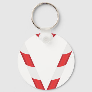 Chaveiro candy cane heart