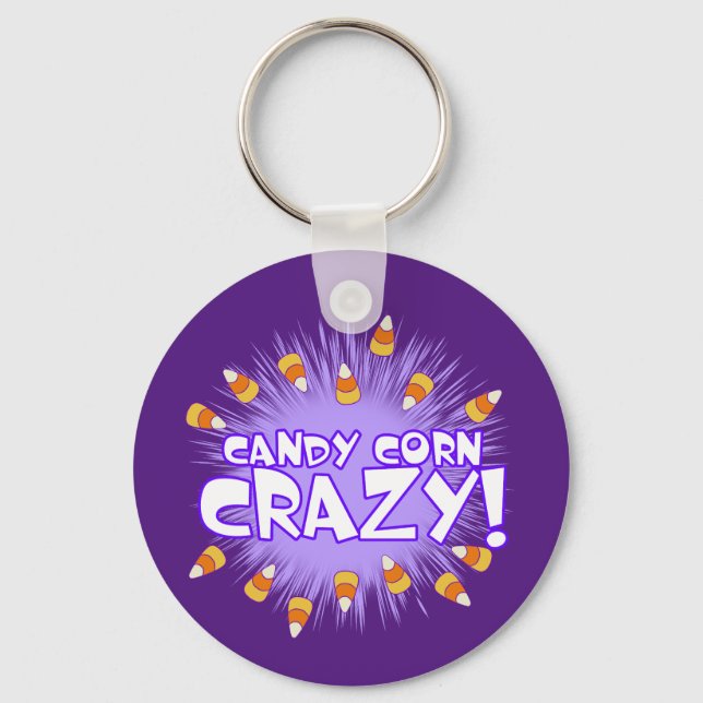 Chaveiro Candy Corn CRAZY! (Frente)