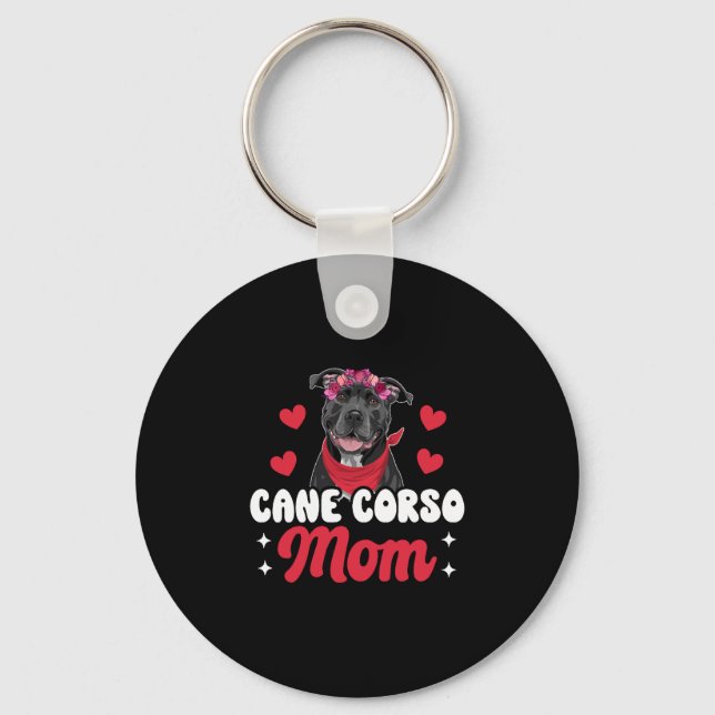 Chaveiro Cane Corso Mãe (Frente)