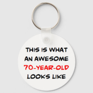 Chaveiro caneca de café de 70 anos incrível