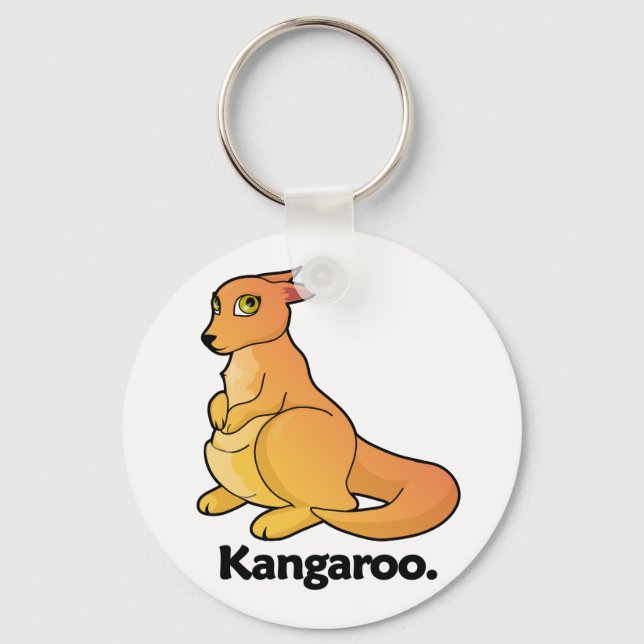 Chaveiro Canguru. Kangaroo (Frente)