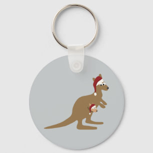 Chaveiro Cangurus de Natal