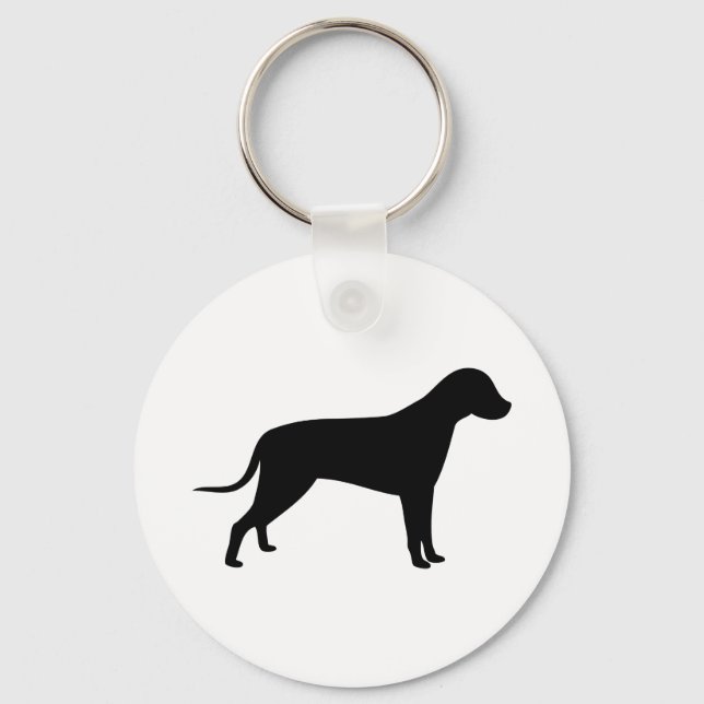 Chaveiro Canina Silhouette (Frente)