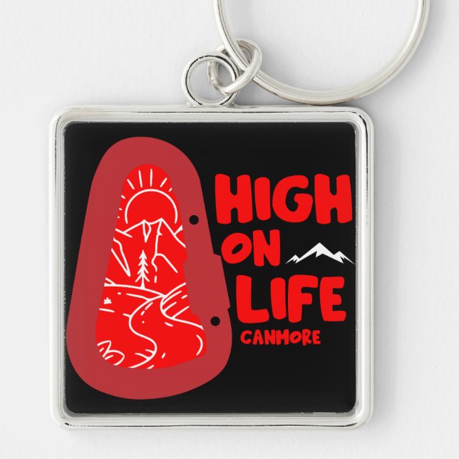 Chaveiro Canmore Alpinismo Canadá (Frente)