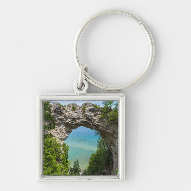 Chaveiro Canoagem Em Arch Rock (Frente)