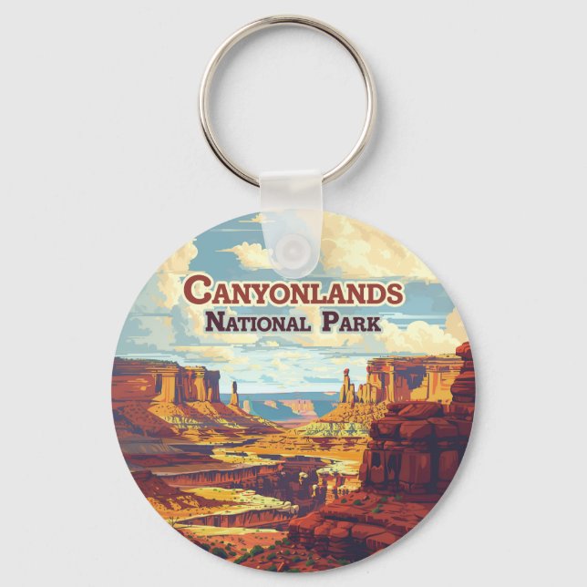 Chaveiro Canyonlands National Park Utah Moab Retro (Frente)