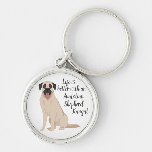 Chaveiro cão Anatólia Shepherd Kangal (Frente)