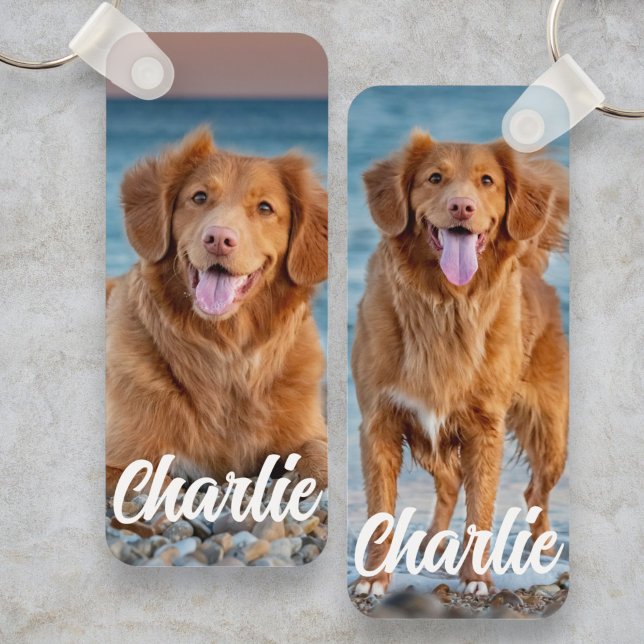 Chaveiro Cão Cachorro Lover Foto Personalizada Pet Keepsasa (Criador carregado)