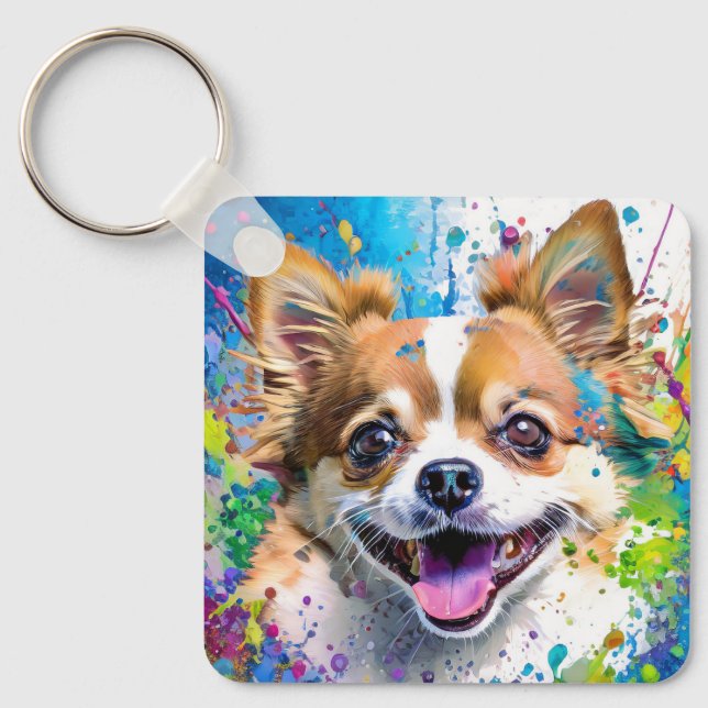 Chaveiro Cão Chiwawa (Frente)