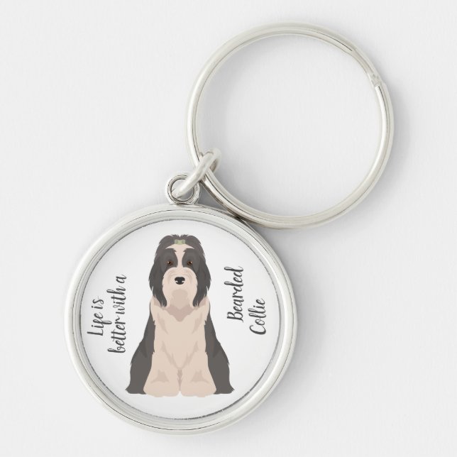 Chaveiro Cão Collie (Frente)