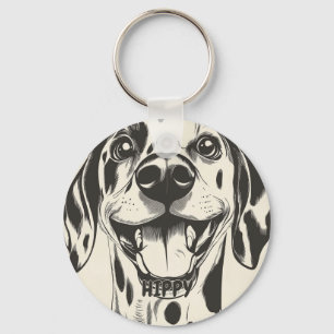 Chaveiro Cão Dalmaciano Personalizado