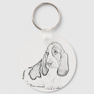 Chaveiro Cão de Basset