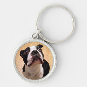 Chaveiro Cão de Boston Terrier