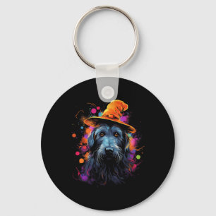 Chaveiro Cão-de-porco irlandês Wolfhound Halloween