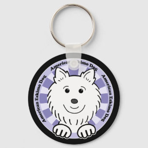 Chaveiro Cão Eskimo americano