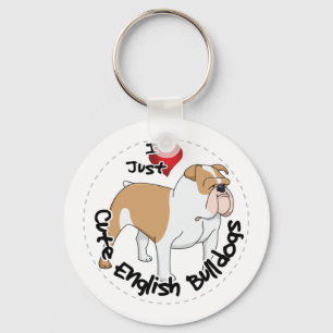 Chaveiro Cão inglês engraçado & bonito adorável feliz d