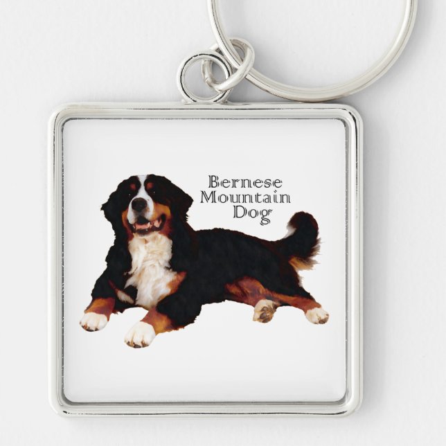 Chaveiro Cão Montanhês de Berna (Frente)