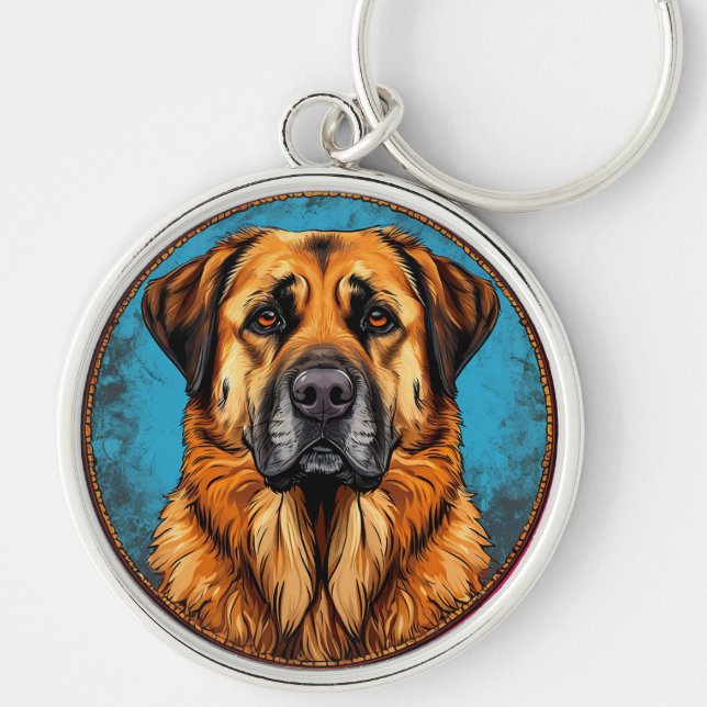 Chaveiro 🐶 Cão Pastor da Anatólia Para Uso Diário 🐶 (Frente)