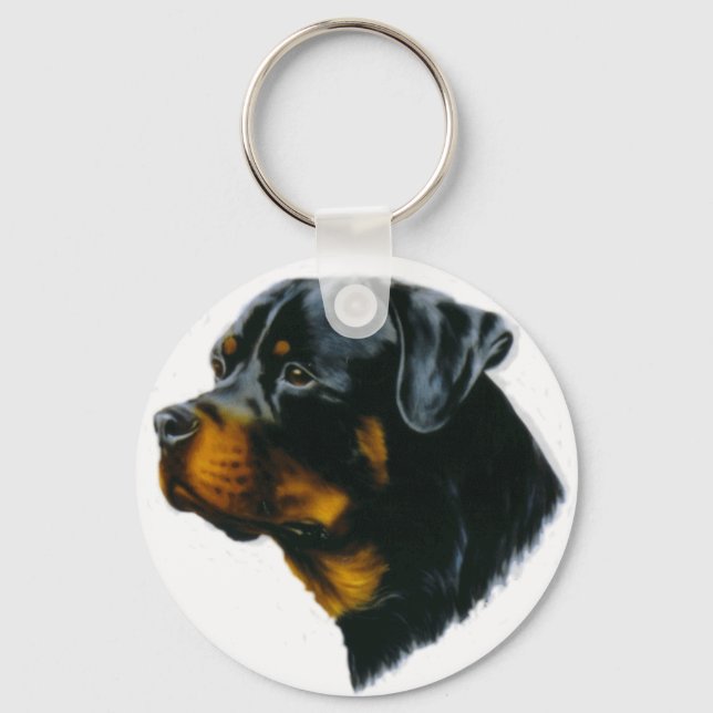 Chaveiro cão rottweiler (Frente)