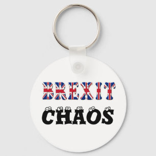 Chaveiro Caos de Brexit da Cadeia de Chaves