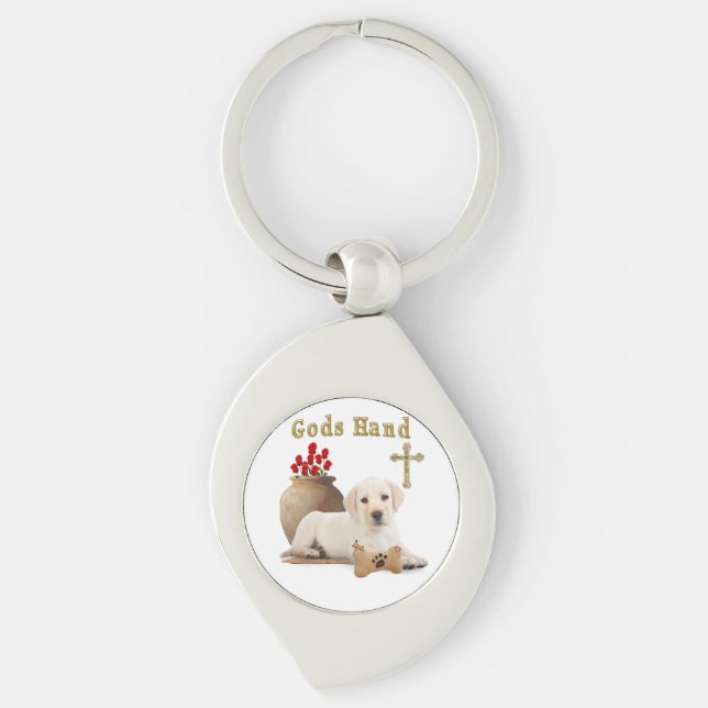 Chaveiro Cãozinho de mão (Frente)