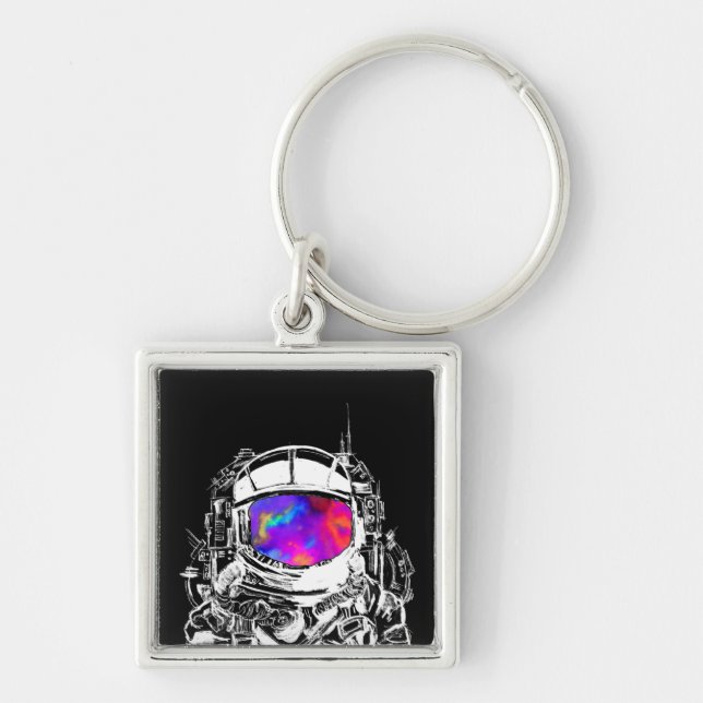 Chaveiro Capacete de Astronauta Trippy (Frente)