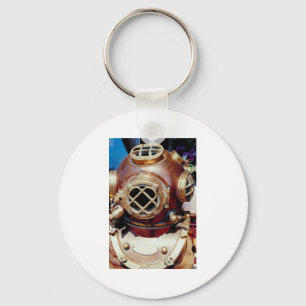 Chaveiro Capacete Vintage Diving
