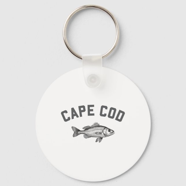 Chaveiro Cape Cod Machusetts Pesca Stripers (Frente)