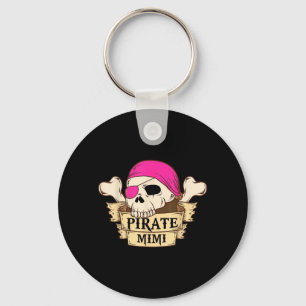 Chaveiro Capitã Pirata Mimi Pirata Mimi Halloween Divertido