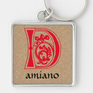 Chaveiro Capital Decorativo Botânico Medieval D