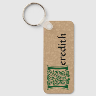 Chaveiro Capital Decorativo Botânico Retangular M