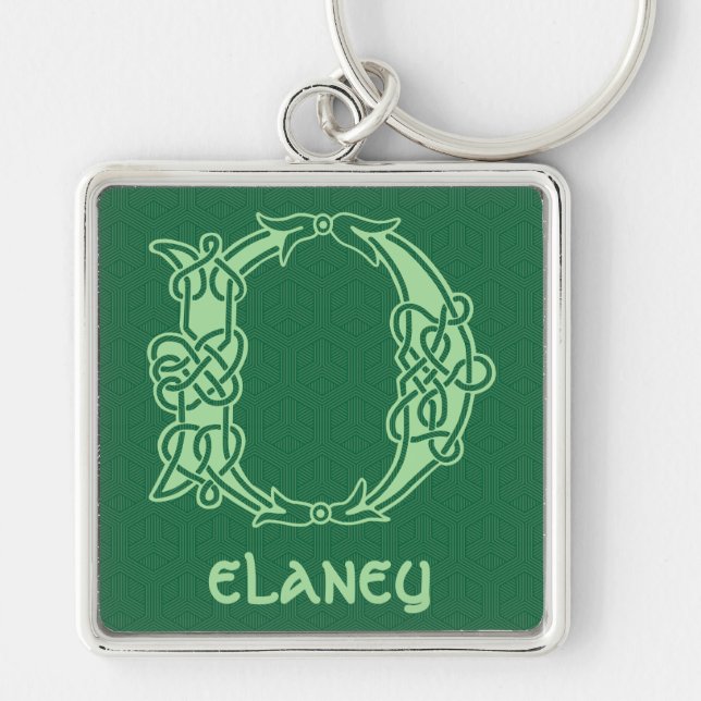 Chaveiro Capital Decorativo do Nó Celta do século XVI D (Frente)