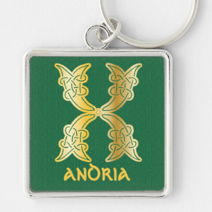 Chaveiro Capital Decorativo do Nó Celta do século XVI X