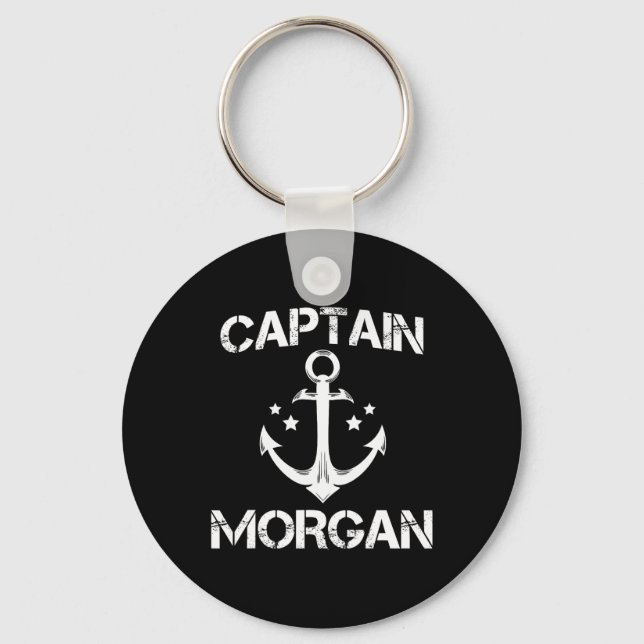 Chaveiro Capitão Morgan Funny Birthday - Apelido Personaliz (Frente)