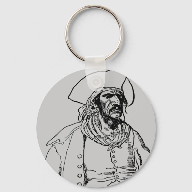 Chaveiro Capitão Pirata (Frente)